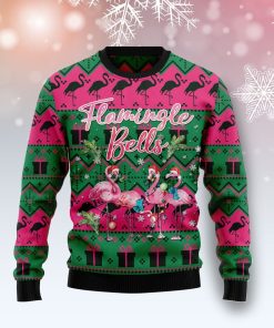 Flamingle Bells Ugly Sweatshirt, Sweater