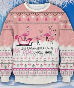 Flamingo Dream 3D Print Ugly Christmas Sweater RB4927
