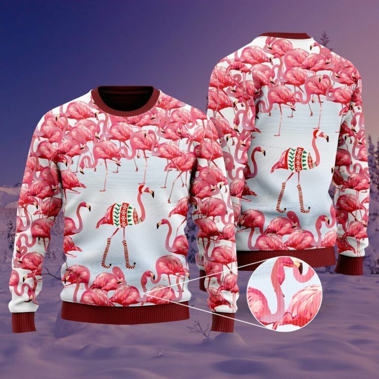 Flamingo Fa La La La Mingo Ugly Sweatshirt, Sweater