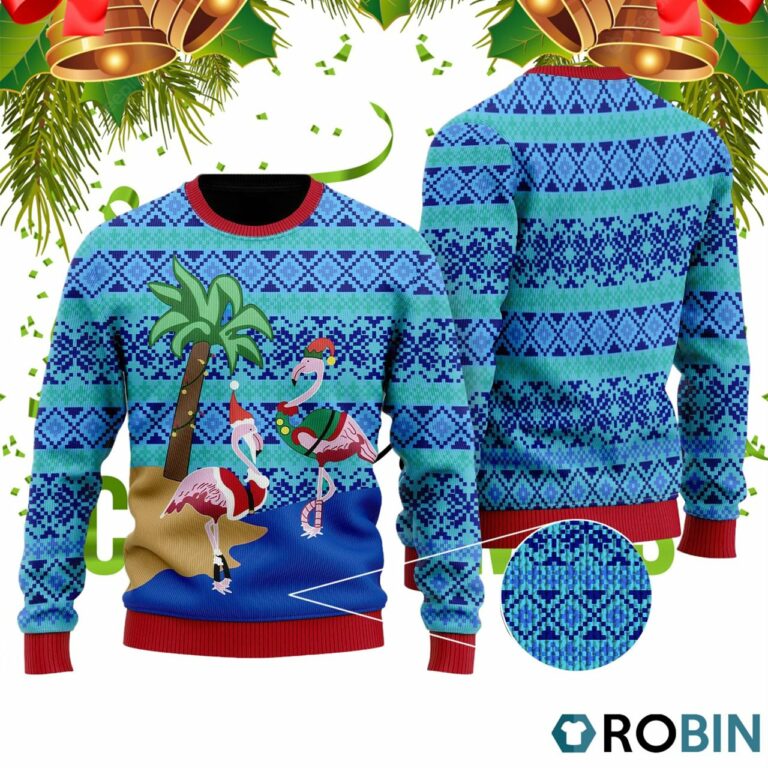 Flamingo Ugly Christmas Sweater RB2229