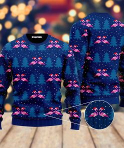 Flocking Around The Christmas Tree Ugly Sweatshirt, Sweater