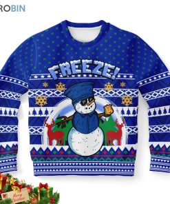 freeze snowman ugly christmas sweatshirt sweater 1 qtbwt0