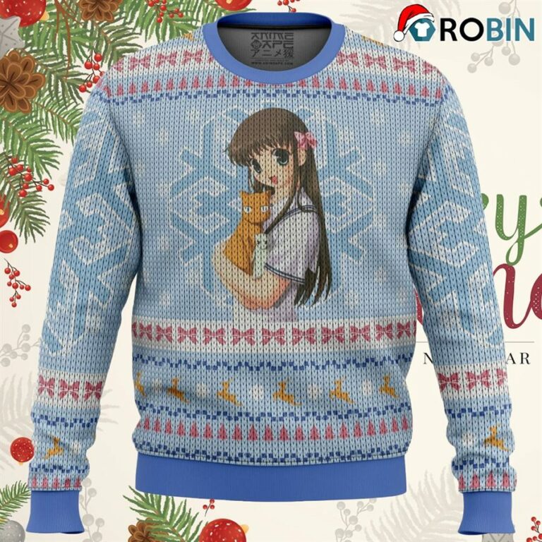 Fruits Basket Tooru Honda Ugly Christmas Sweatshirt, Sweater