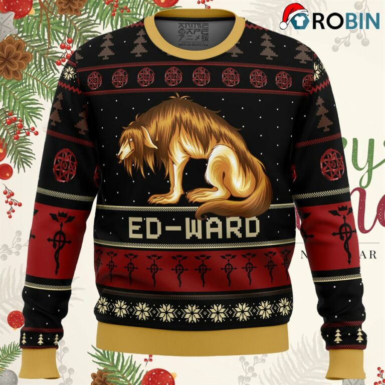Fullmetal Alchemist Chimera Nina Tucker Ed-Ward Ugly Christmas Sweatshirt, Sweater