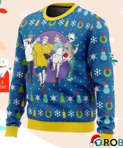 Fun Walk Jujutsu Kaisen Ugly Christmas Sweatshirt, Sweater