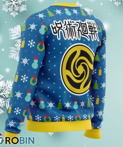 fun walk jujutsu kaisen ugly christmas sweater 4 srmwE