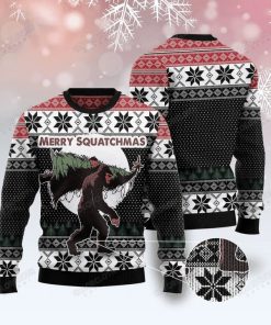 Funny Bigfoot Christmas Ugly Sweatshirt, Sweater