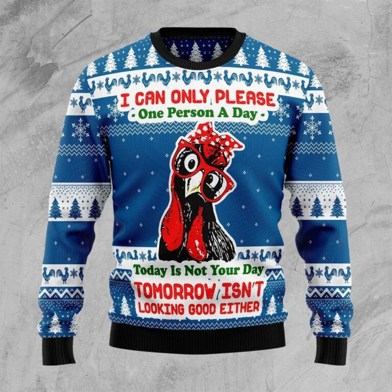 Funny Chicken Christmas Ugly Sweatshirt, Sweater