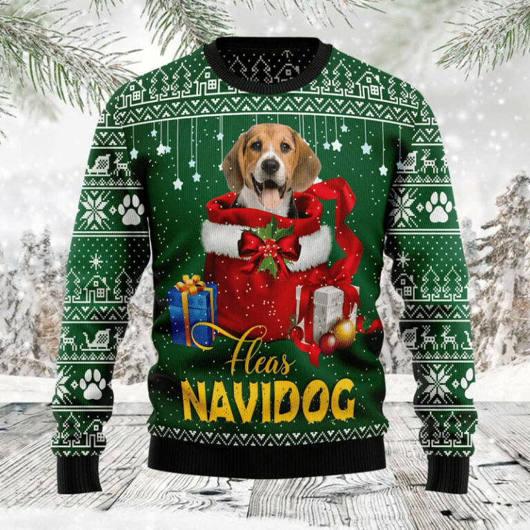 Funny Christmas Gift Beagle Ugly Sweatshirt, Sweater