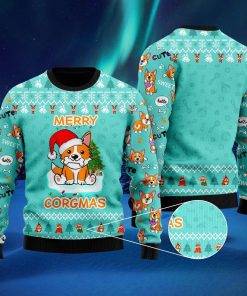 Funny Dog Merry Corgmas Ugly Sweatshirt, Sweater
