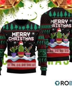 Funny Xmas Catus 3D Print Ugly Christmas Sweater RB4222