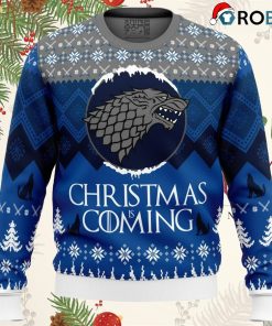 Game Of Thrones Christmas Is Coming Ugly Christmas Sweater