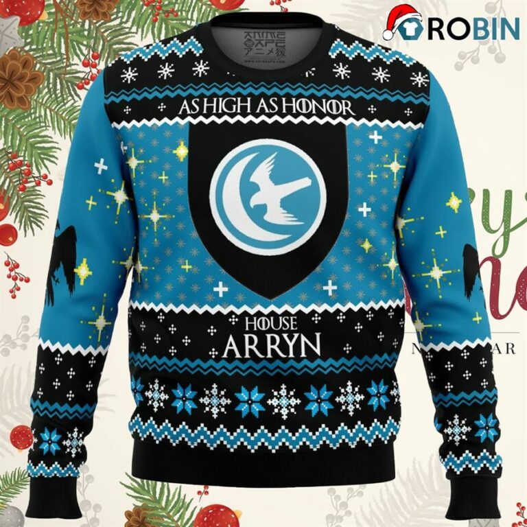 Game Of Thrones House Arryn Ugly Christmas Sweatshirt, Sweater