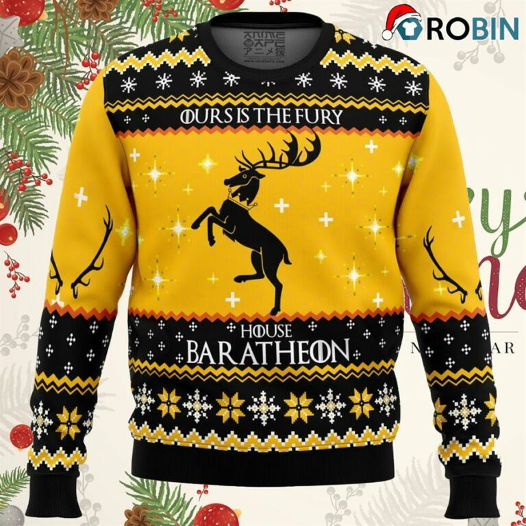 Game Of Thrones House Baratheon Ugly Christmas Sweatshirt, Sweater