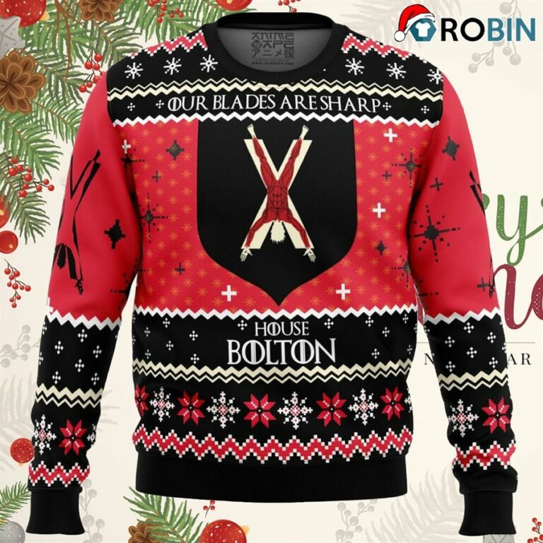 Game Of Thrones House Bolton Ugly Christmas Sweatshirt, Sweater