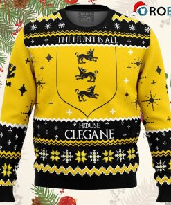 Game Of Thrones House Clegane Ugly Christmas Sweatshirt, Sweater