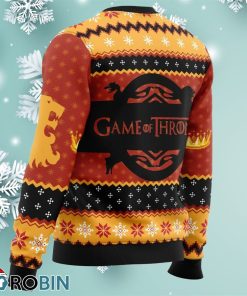game of thrones house lannister ugly christmas sweater 4 wIr0s