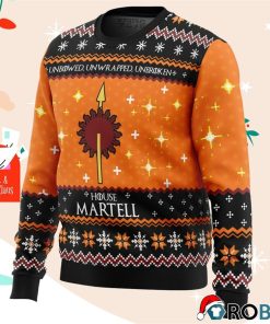 Game Of Thrones House Martell Ugly Christmas Sweatshirt, Sweater