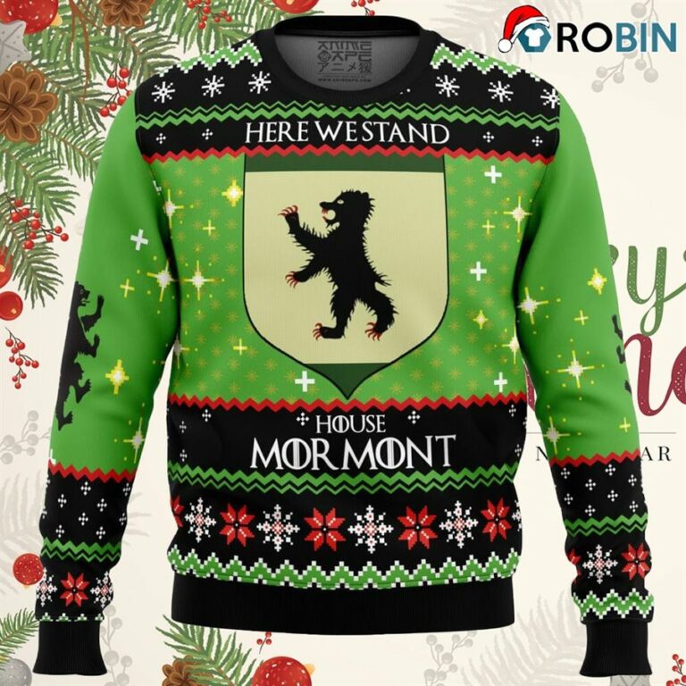 Game Of Thrones House Mormont Ugly Christmas Sweatshirt, Sweater