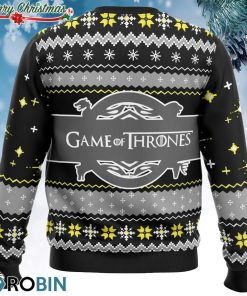 game of thrones house stark ugly christmas sweater 3 yO2An