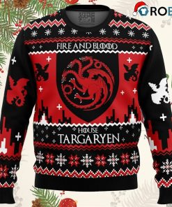 game of thrones house targaryen ugly christmas sweater 1 hbIvP