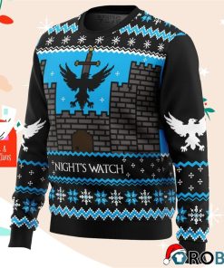 Game Of Thrones Night’s Watch Ugly Christmas Sweatshirt, Sweater