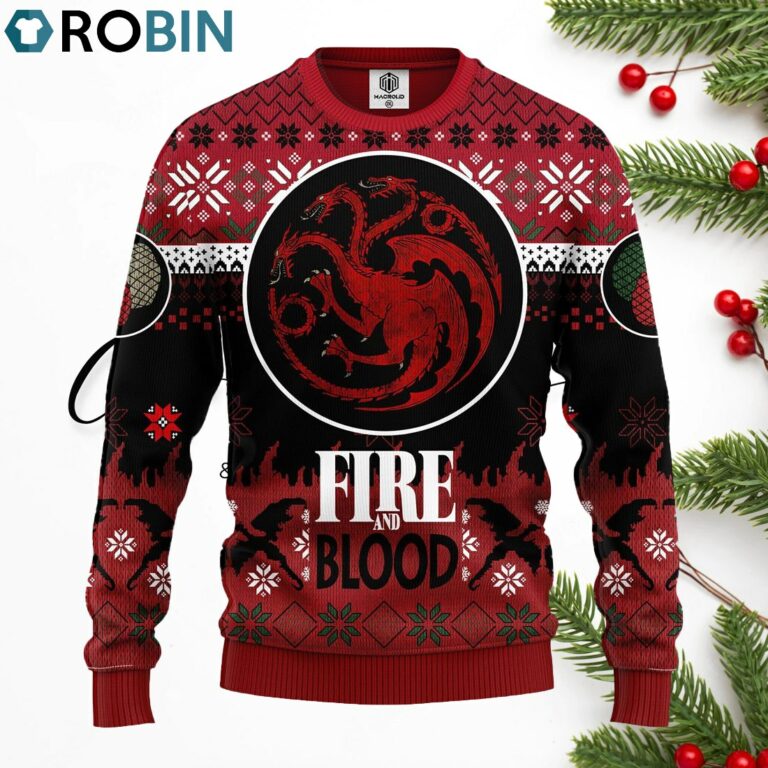 Game Of Thrones Targaryen Ugly Christmas Sweater