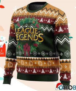 Game On Christmas League Of Legends Ugly Christmas Sweatshirt, Sweater