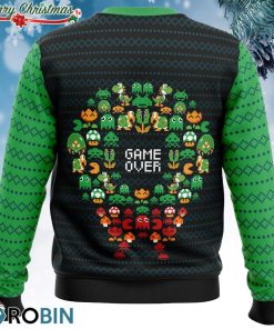 game over nintendo ugly christmas sweater 3 oYkQt