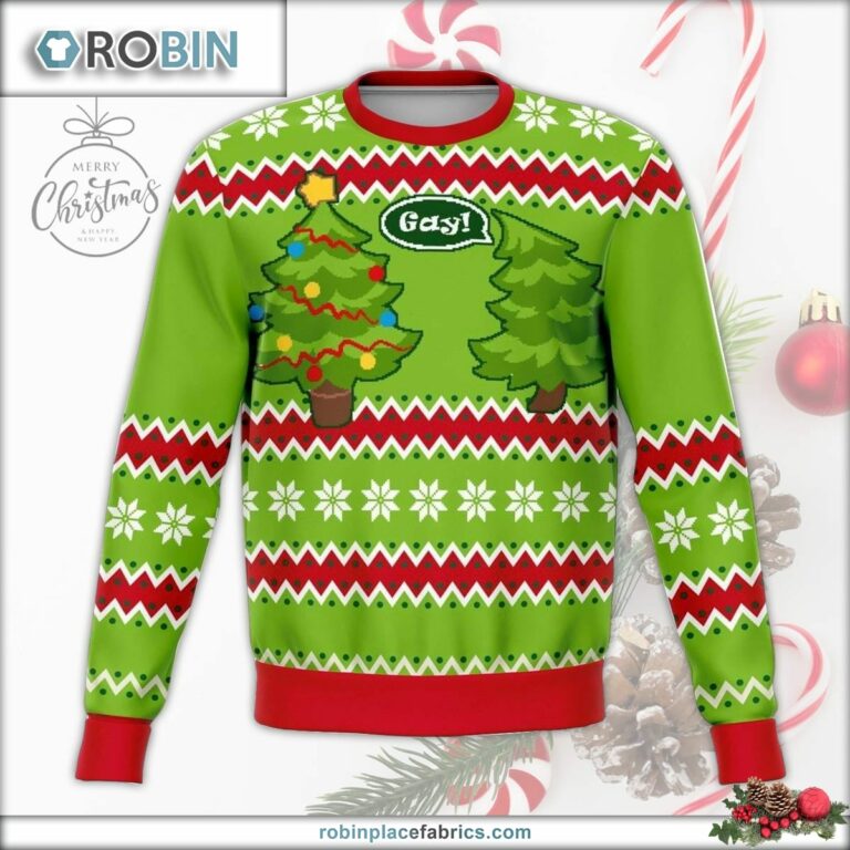 Gay Christmas Tree Funny Ugly Christmas Sweater