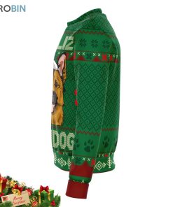 German Shepherd Feliz Navidog Ugly Christmas Sweater