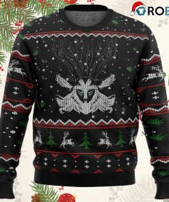 Ghibli Forest Spirit Ugly Christmas Sweater