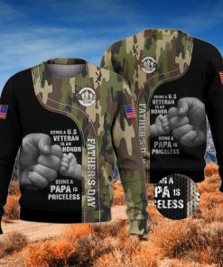 Gift for Daddy Veteran Ugly Sweatshirt, Sweater