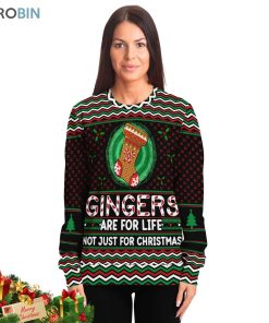 ginger are for life not just for christmas ugly christmas sweater 3 t8kzt9