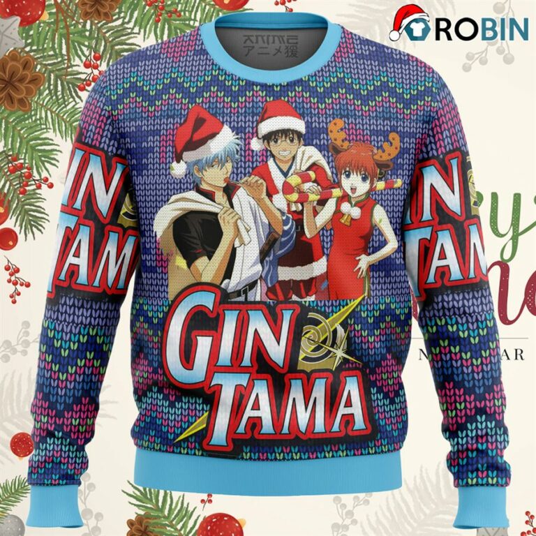 Gintama Alt Ugly Christmas Sweater