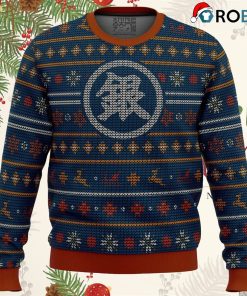 gintama gintoki symbol ugly christmas sweater 1 bO6ve