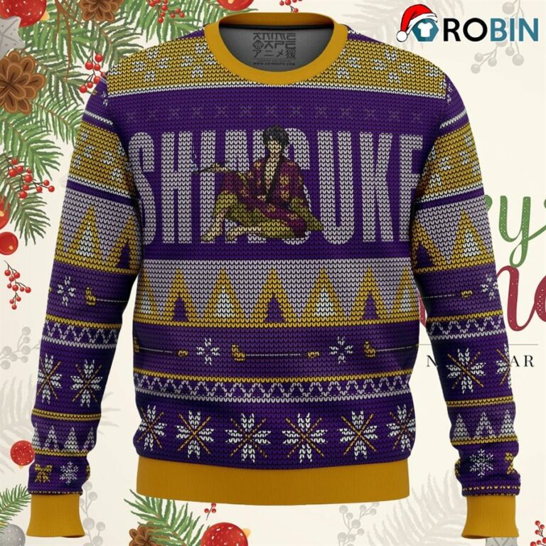 Gintama Smokin Shinsuke Ugly Christmas Sweatshirt, Sweater