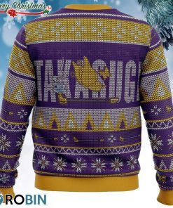 gintama smokin shinsuke ugly christmas sweater 3 DNY3b