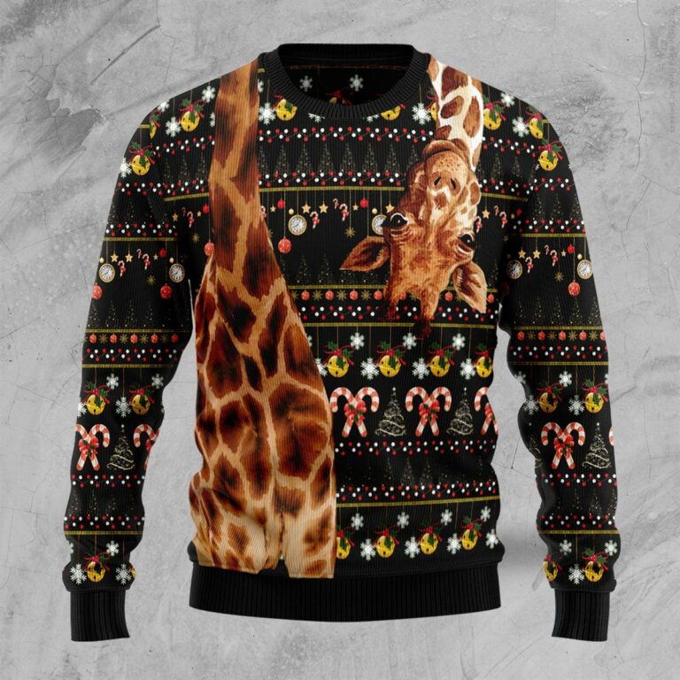 Giraffe Funny Ugly Sweatshirt, Sweater