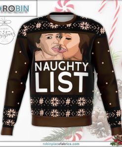 girls naughty list ugly christmas sweater 114 rGcWq