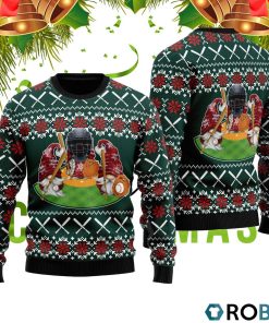 Gnomes Love Christmas Baseball Ugly Christmas Sweater RB4547