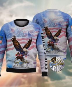 God Bless America Ugly Sweatshirt, Sweater