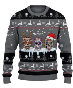 golf sugar skull gray ugly ugly sweatshirt sweater 2 dib70r