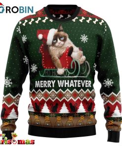 grumpy cat christmas graphic sweater ugly christmas sweater lover xmas sweater gift 1 ycybf9