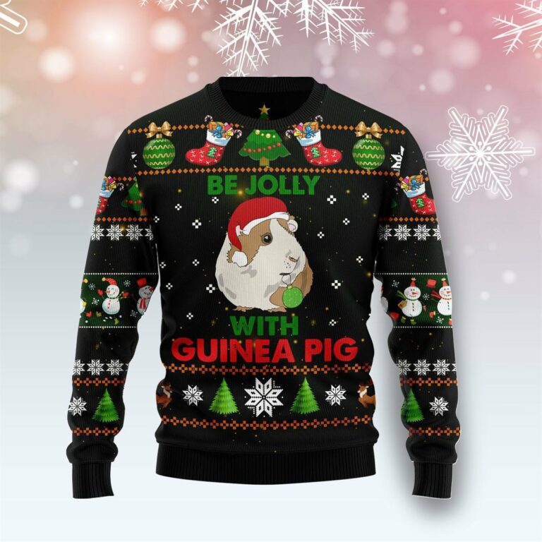 Guinea Pig Be Jolly Ugly Sweatshirt, Sweater