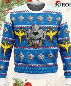 Gundam Helmet Ugly Christmas Sweater