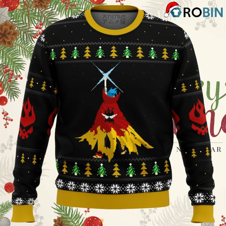 Gurren Lagann Kamina Ugly Christmas Sweatshirt, Sweater