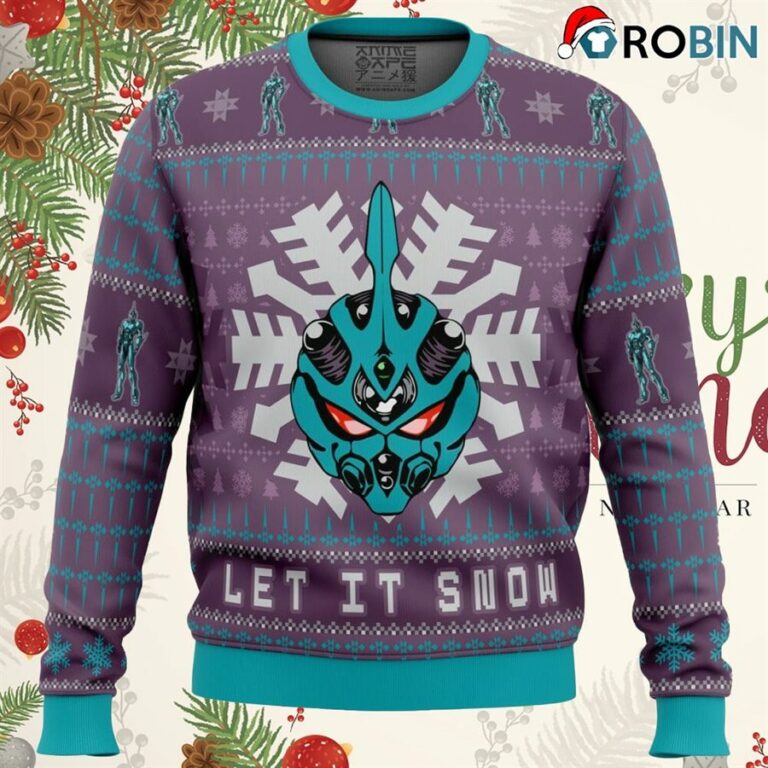 Guyver Let It Snow Ugly Christmas Sweater