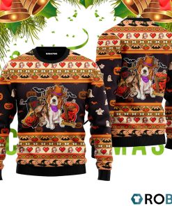 Halloween Beagle Dog 3D Print Ugly Christmas Sweater RB4905