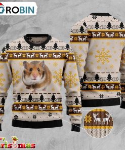 hamster cute unisex ugly christmas sweater xmas jumper holiday pullover 1 z4i9pk